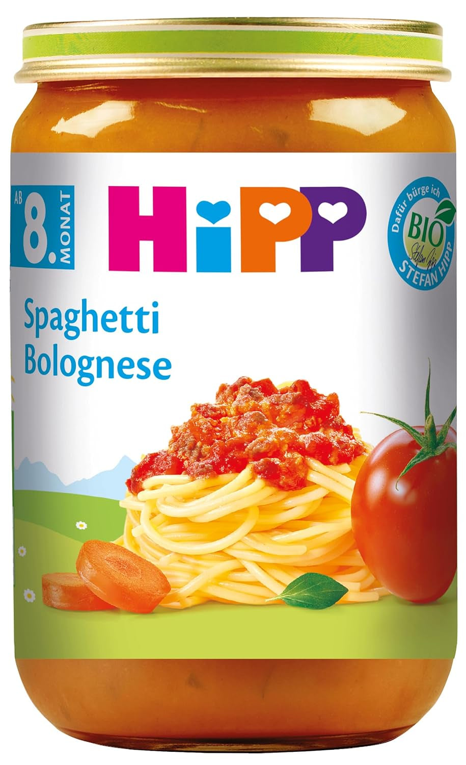 HiPP Spaghetti Bolognese, paquet de 6 (6 x 220 g)