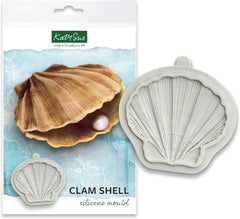 Katy Sue, Moule en silicone décor marin - Pétoncle de cuisine Naty Shop