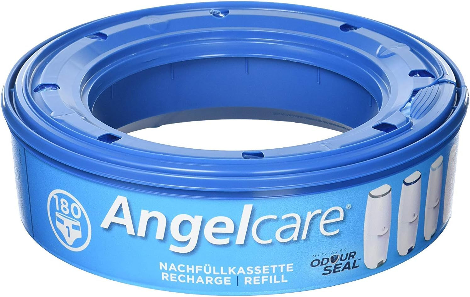Boîte de recharge 2320 Plus 2017 (paquet de 6) et boîte de lingettes humides Pampers Harmony Aqua Baby, 720 lingettes (15 x 48), protection douce de la peau avec 99 % d'eau
