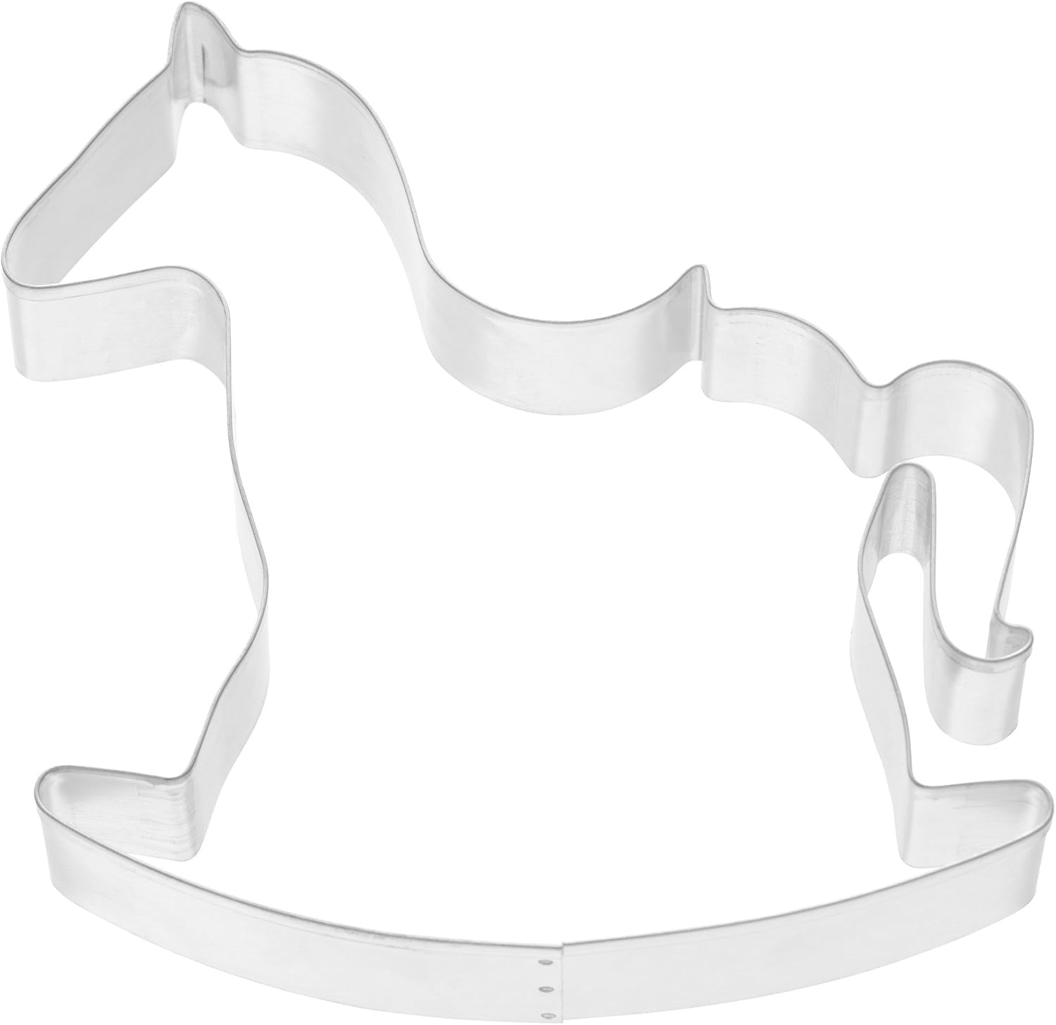 Kaiser Original Cheval à Bascule Emporte-pièce 13 cm Emporte-pièce de Noël Emporte-pièce en Acier Inoxydable Emporte-pièce en Pain d'épice