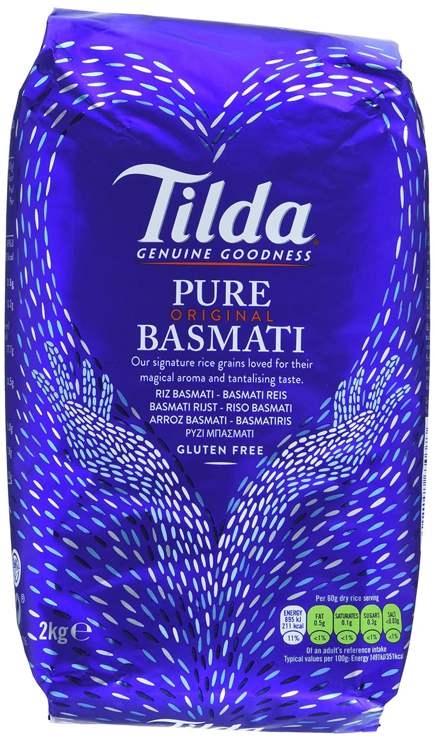 TILDA - Riz Basmati - (1 X 2 KG)