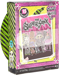 L.O.L. Surprise! OMG Remix Rock BHAD GIRL Modepuppe mit 15 Überraschungen - mit Schlagzeug, Outfit, Schuhen, Bürste, Puppenständer, Songtext-Magazin & Plattenspieler-Paket - Für Mädchen ab 4+ Jahren