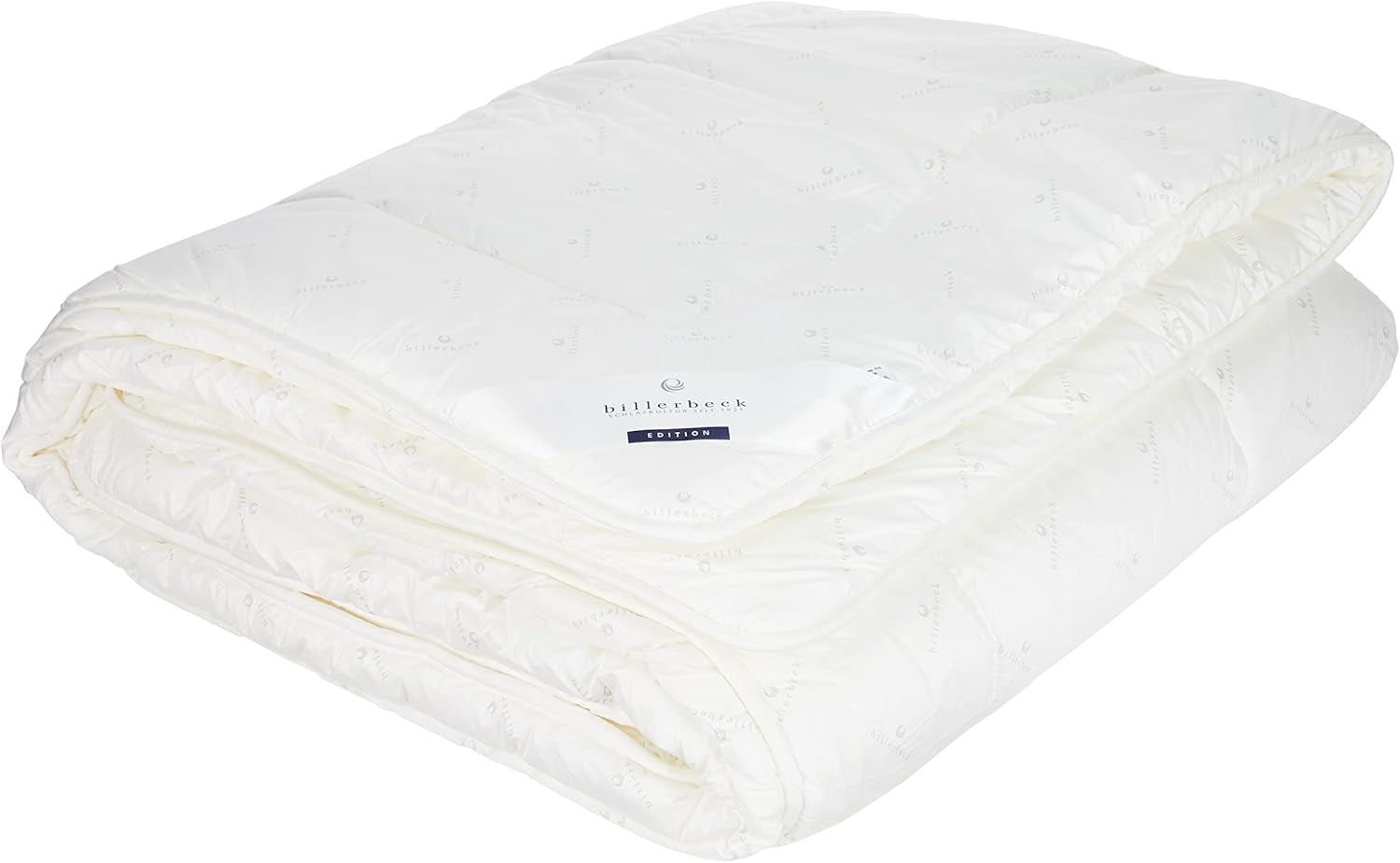 Billerbeck E21 King Couette en Fibre - Couette raffinée en Fibre d'Aloe Vera - Couette Toutes Saisons 135 X 200 Cm avec Chaleur Moyenne, Blanc Naty Shop Couettes Simple 155 X 220 Cm Chaud (W)