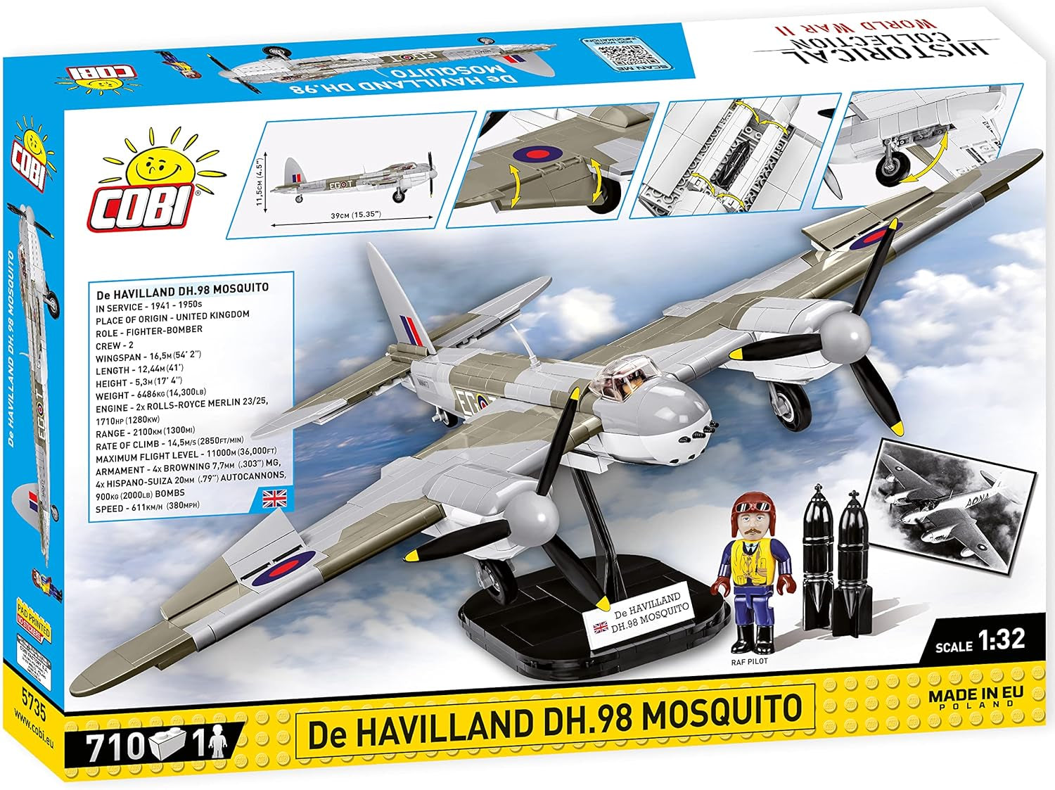 COBI De Havilland DH.98 Moustique
