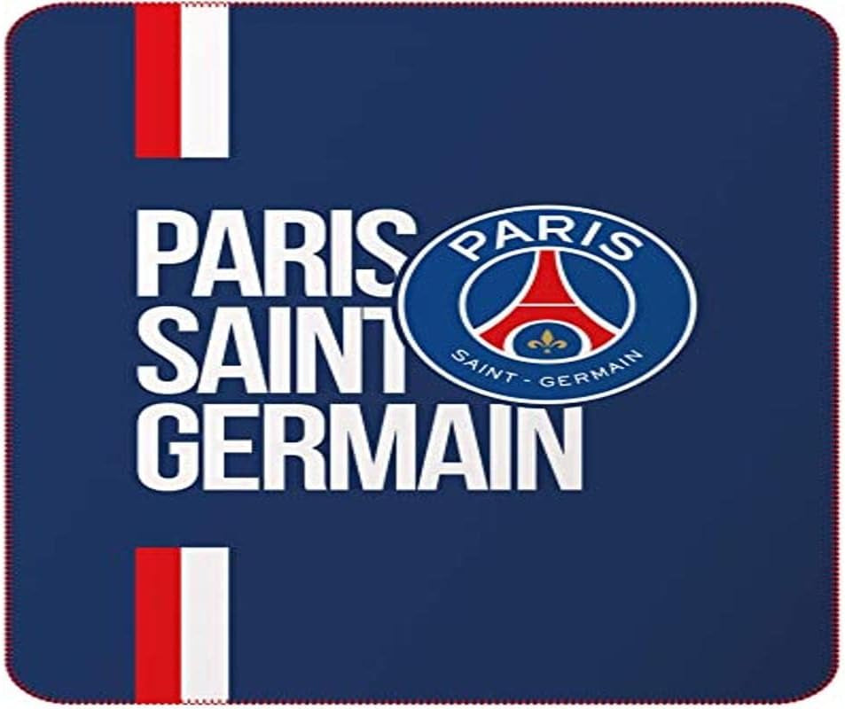 Couvertures et couvertures de confort PSG, bleues, 110 x 140 cm Lits et couvertures CTI Titre par défaut