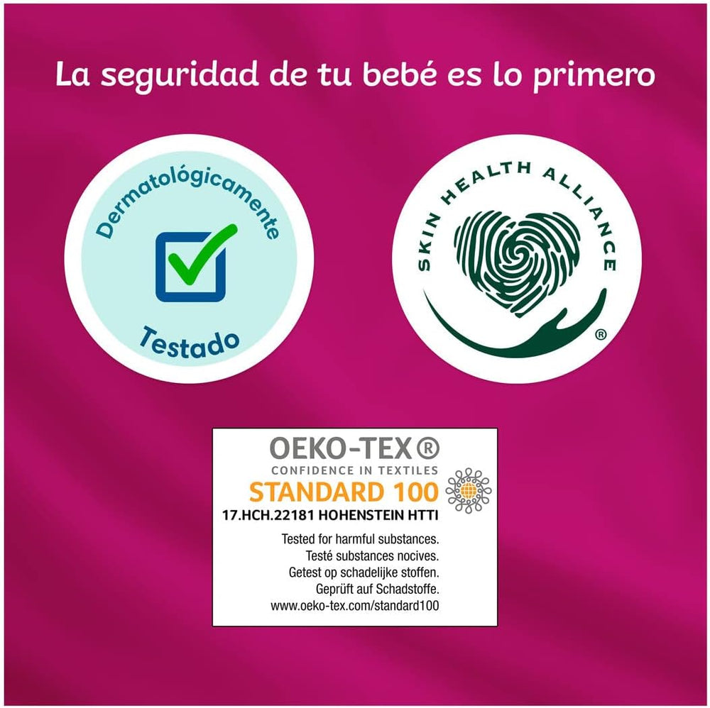 Couches d'activité pour bébé, taille 3 (6-10 kg), 224 couches avec un ajustement robuste