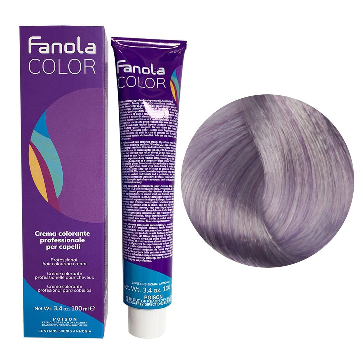 Fanola crema colore Crème colorante 7.0 Blond, 100 ml