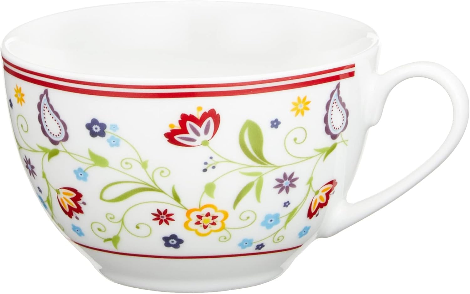 Ritzenhoff & Breker Doppio Shanti Service à Café, 12 Pièces, Porcelaine, Vert