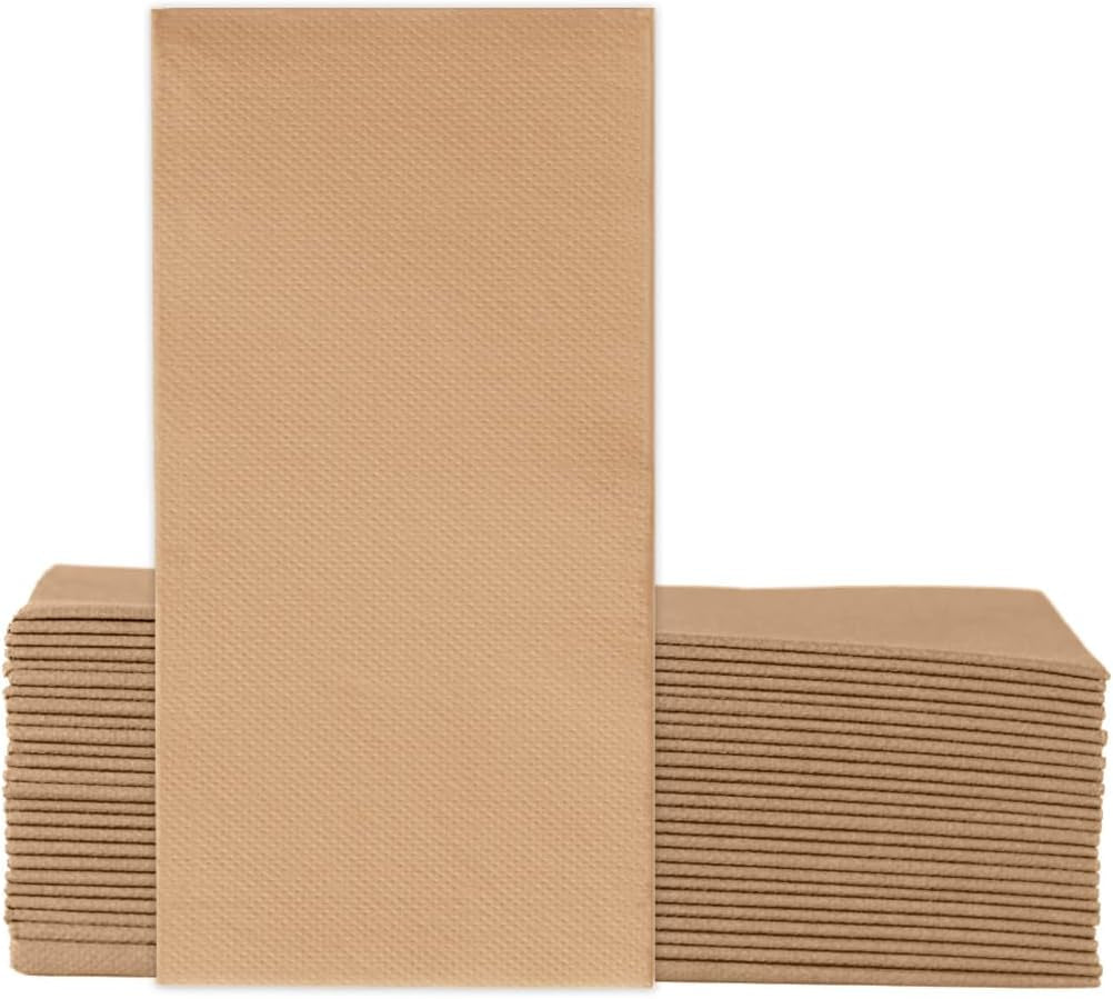 Soft Point 50 șervețele, pliere 1/8, de înaltă calitate, șervețel de unică folosință, 39X38 Cm, șampanie