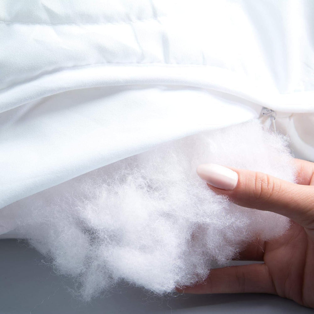 Coussin de couchage latéral 40 X 145 Cm fermeture éclair coussin d'allaitement 1500G Climatisation Oreillers standards Oeko-Tex Naty Shop