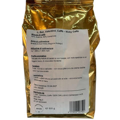 "L'ESPRESSO EXCLUSIF DE SICILE" ESPRESSO NICKY CAFFÉ ET CRÈME DE CAFÉ 50% ARABICA 50% CANNELLE