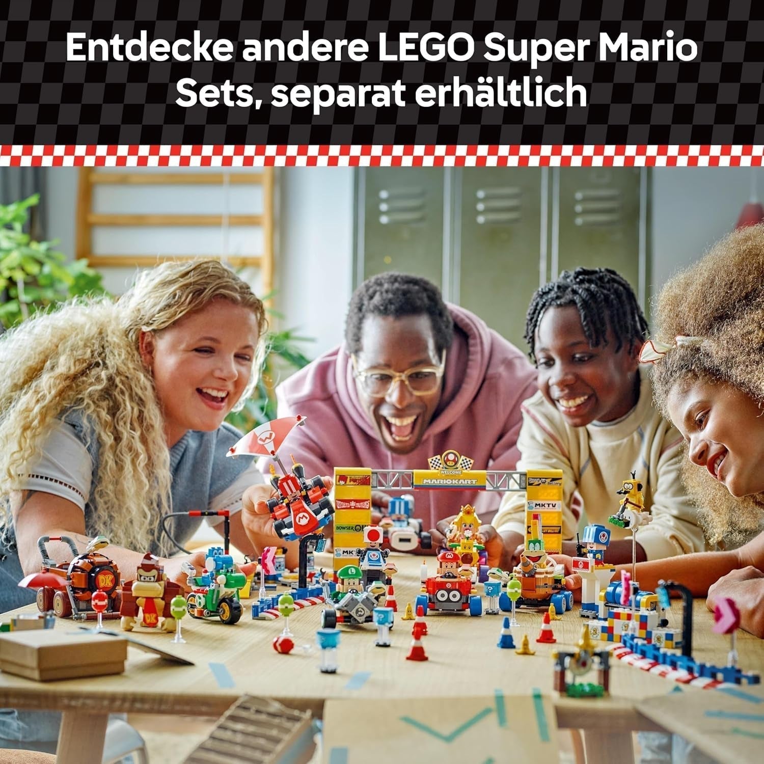 LEGO Mario Kart - Bébé Mario contre. Baby Luigi Nintendo Collectible Figures 2 Speedmen à construire Jouet Cadeau pour garçons, filles et joueurs à partir de 8 ans Adventure Toy 72034 Jeux de construction Besuche den LEGO-Store