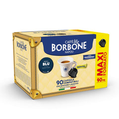 Caffè Borbone Blue Kaffeemischung - 90 Kapseln - Compatible avec Kaffeemaschinen der Marke Nescafè®* Dolce Gusto®*