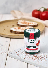 Fuchs Gewürze - Tomaten Flocken - Gewürz für Ofenfeta ou tomatigen Geschmack in Saucen - Ingrédients naturels - 40 g en dose variable, recyclable