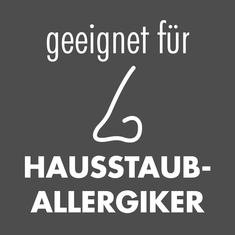 Oreiller Badenia Trendline Comfort avec housse en coton, 40 X 80 cm, blanc, certifié Oeko-Tex, produit selon la norme de qualité allemande Oreillers standard Naty Shop