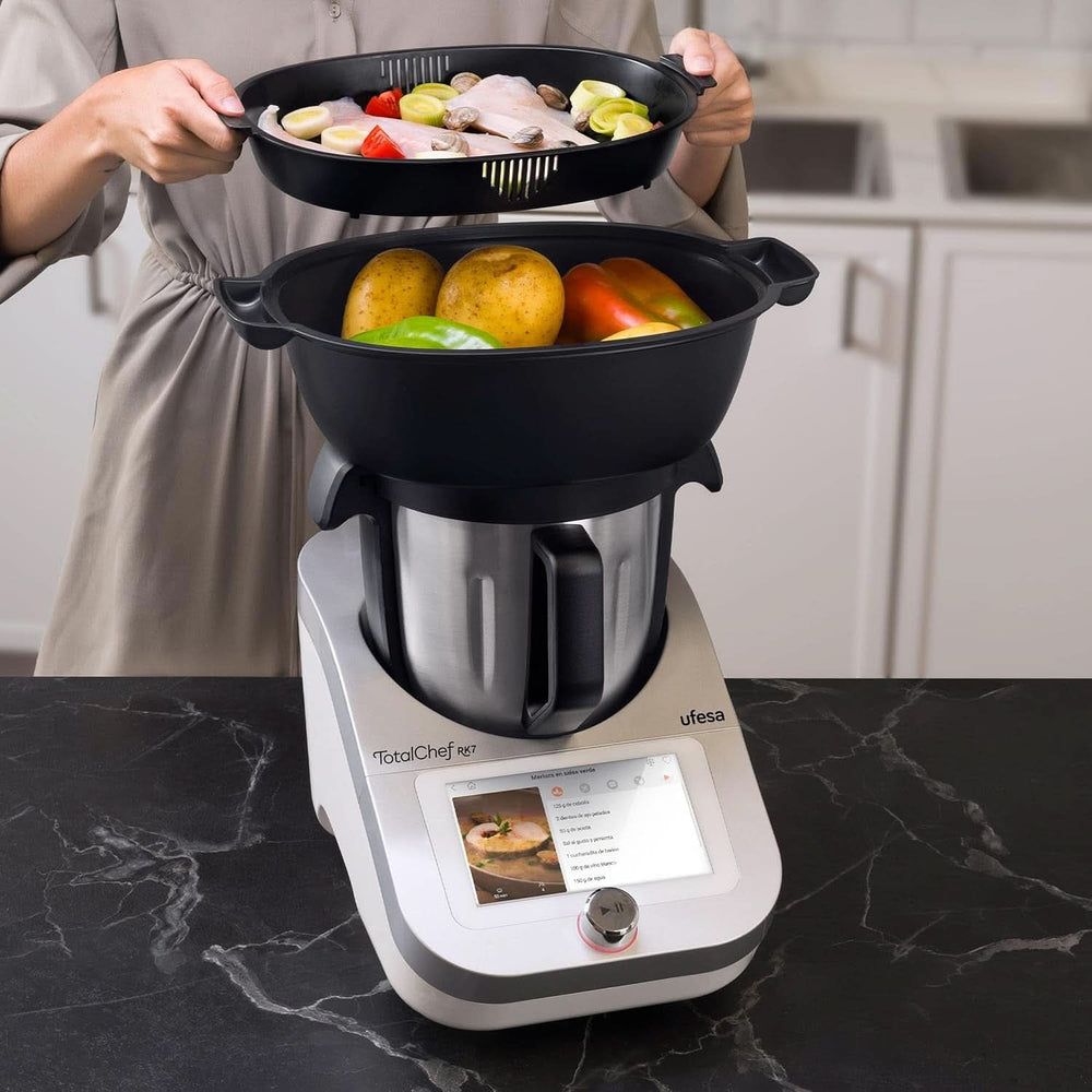 Ufesa Totalchef RK7, robot culinaire multifonctionnel avec fonction de cuisson, WLAN, 30 fonctions Naty Shop