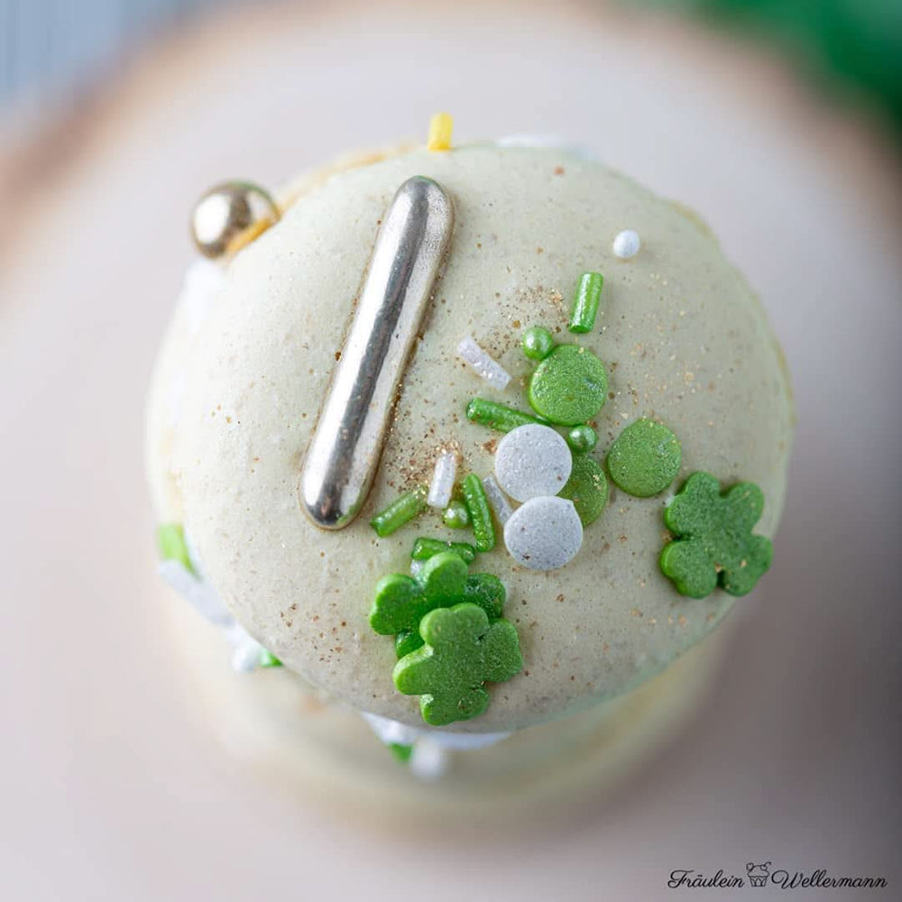 Super Streusel, Lucky Charms, Green Sugar Sprinkles, 90 grammes Sprinkles Naty Shop