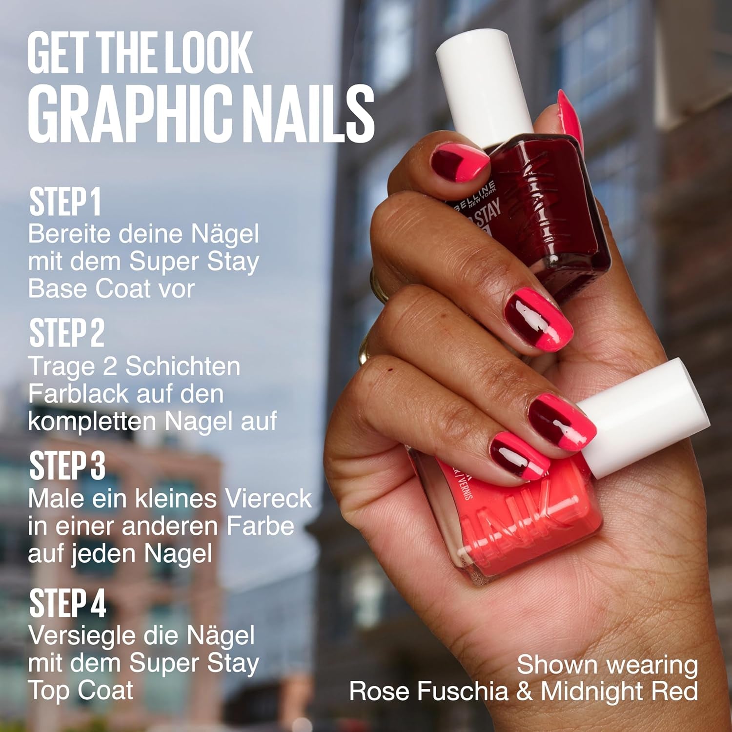 Maybelline New York Super Stay Ink Bonder 019 Golden Brown - vernis à ongles longue durée pour des ongles forts et une couleur intense, 12,3 ml