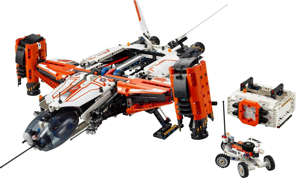 LEGO Technic Vtol Space Transporter LT81, ensemble de construction spatiale, jouet spatial, vaisseau spatial, coffret de jeu Mini Rover, cadeau pour garçons et filles de plus de 10 ans 42181 Ensembles de construction Besuche den LEGO-Store