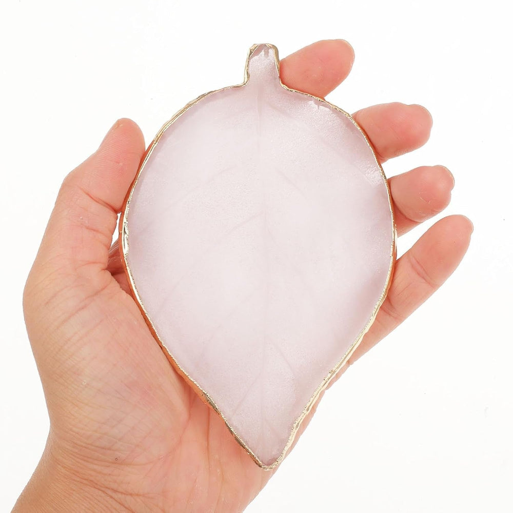 Résine Nail Art Palette Blatt Form Nail Art Werkzeuge Kit Nail Gel Polish Farben Mischen Palette pour DIY Nail Art Make-Up Nagel Décoration Zubehör