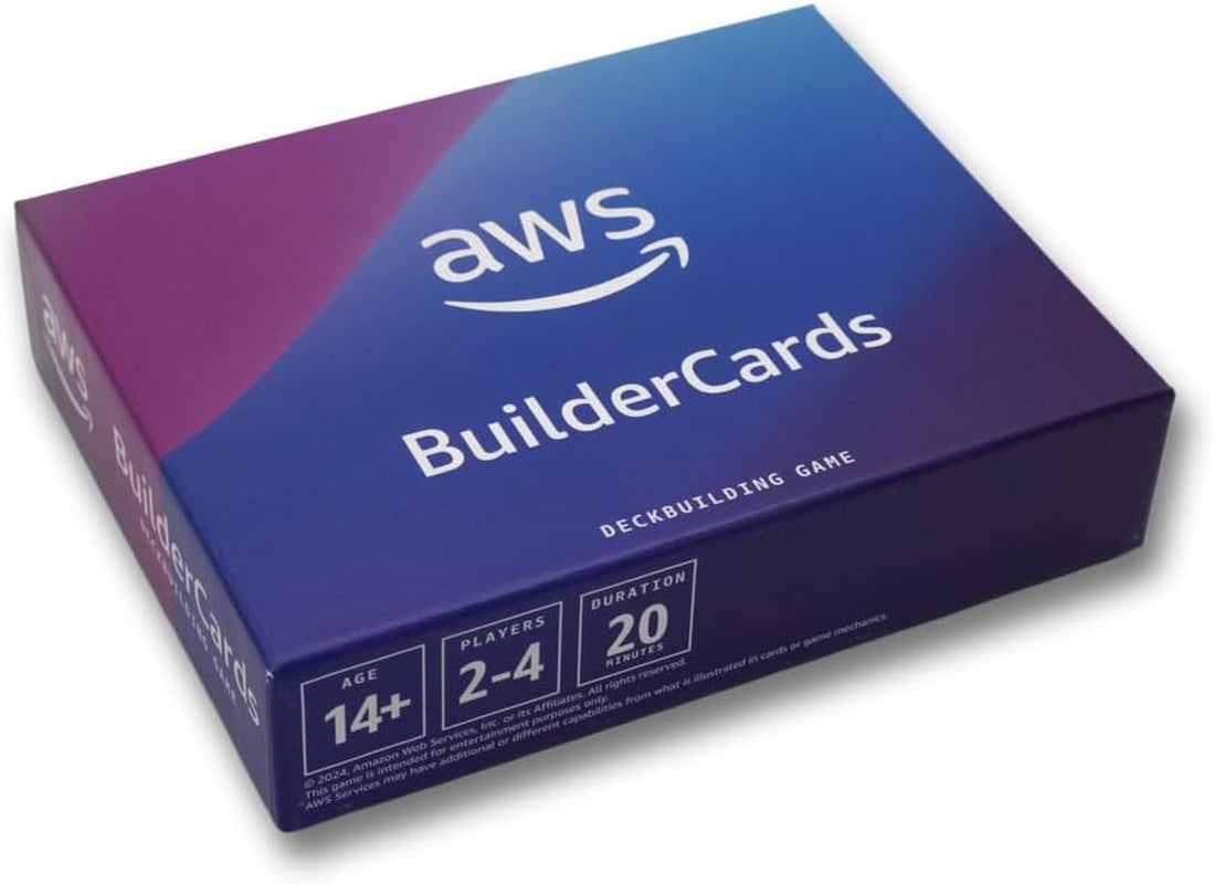 BuilderCards - Jeu de cartes Cloud Architecture - Jeu de base (anglais), Blanc