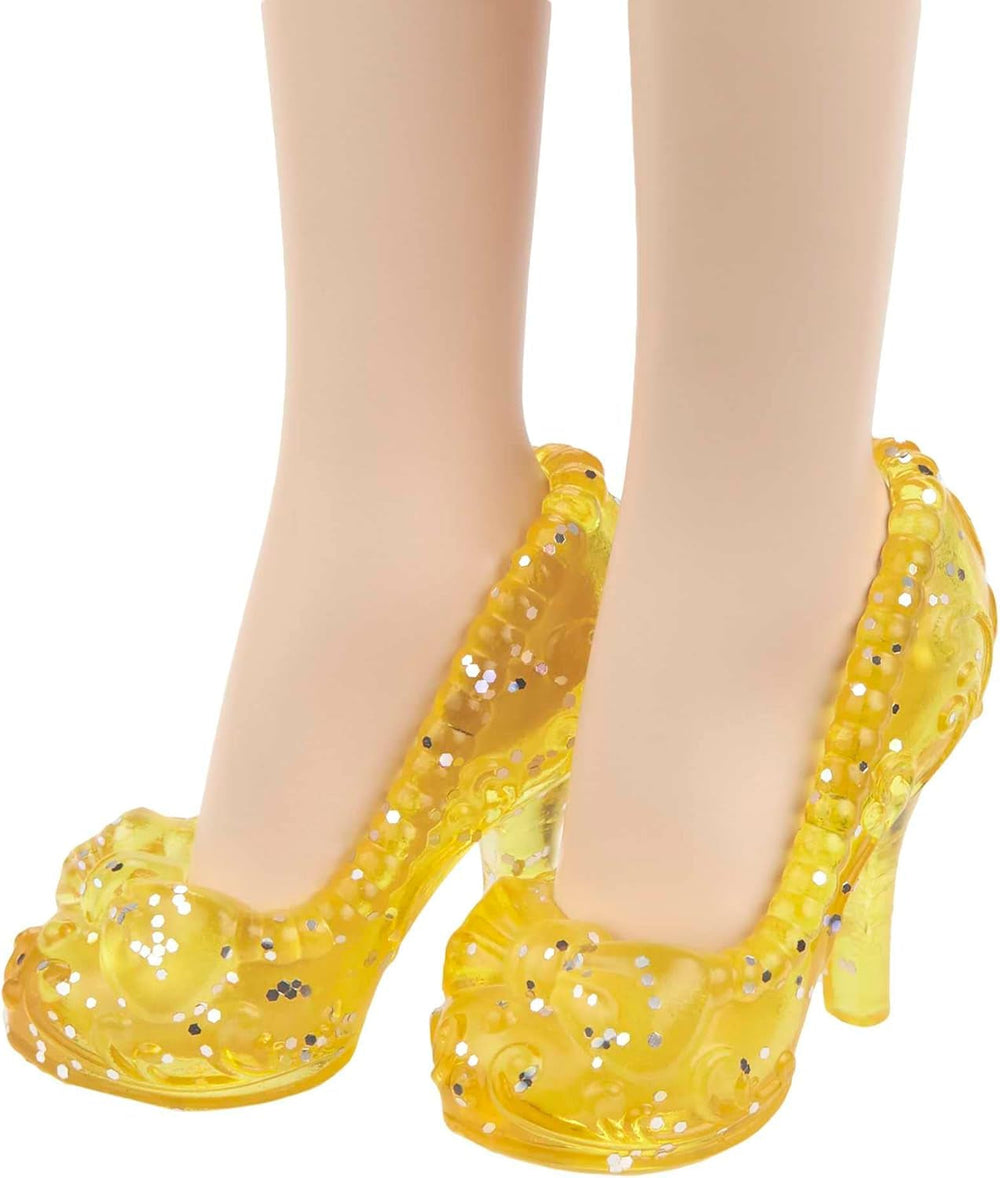 Mattel Disney Princess Toy Poupée mobile Blanche-Neige avec vêtements et accessoires scintillants Cadeau inspiré du film Disney pour enfants HLW08 Naty Shop Dolls