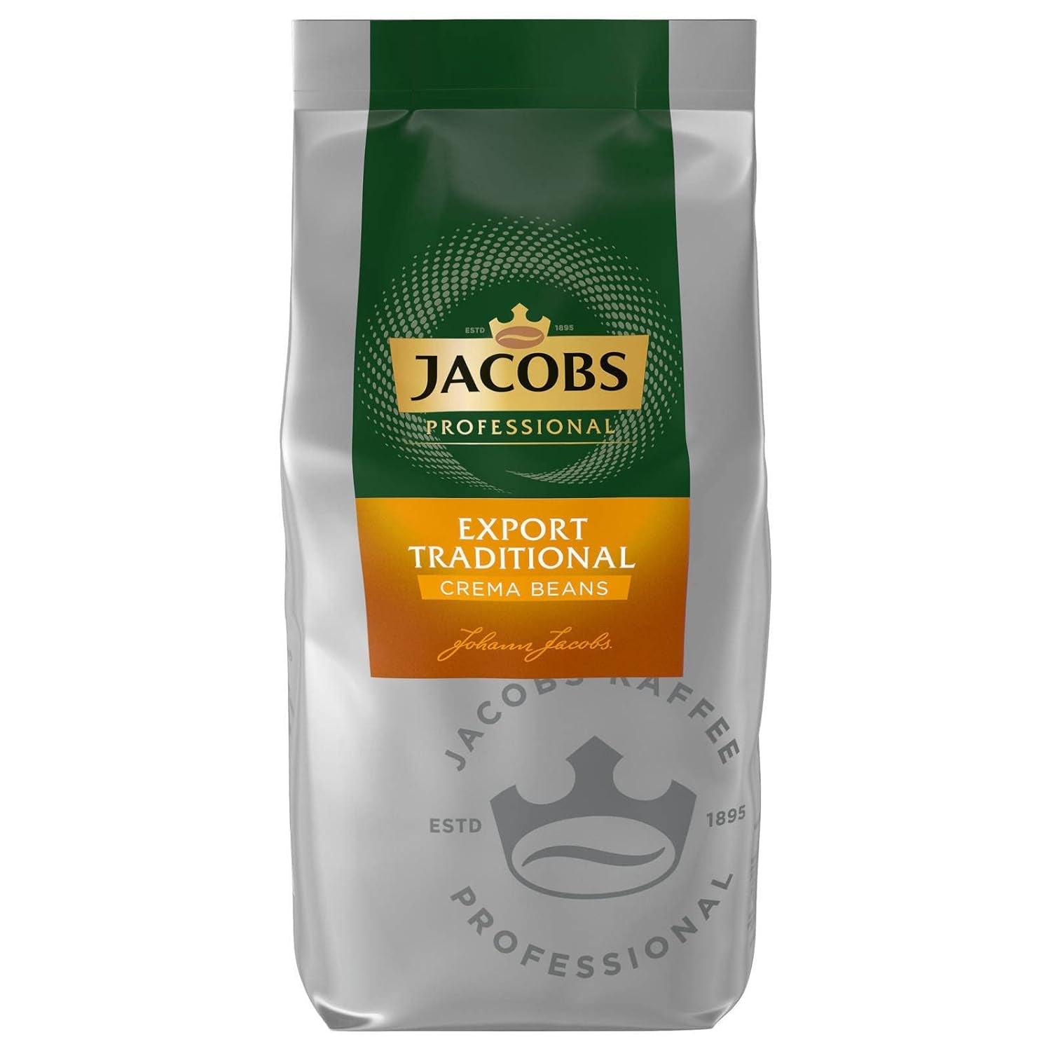 Café traditionnel à la crème de café, grains entiers, 8 x 1000g, 8 kg