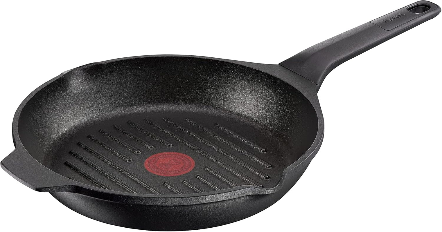 Tefal Robusto tigaie din aluminiu turnat, inducție, acoperire antiaderentă Oale si Tigai Naty Shop **Neu** Grillpfanne 26 Cm