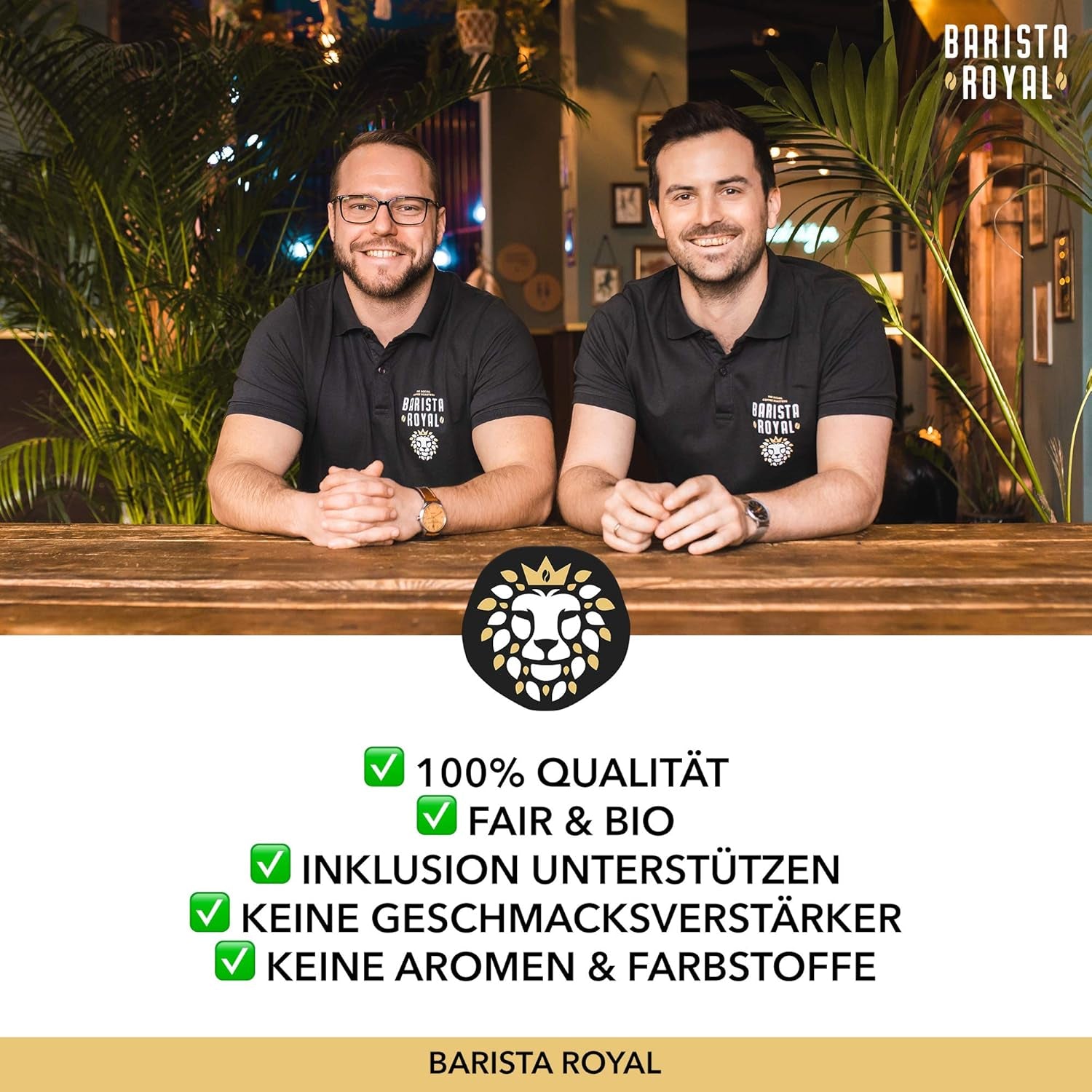 BARISTA ROYAL Bio Espressobohnen 1kg "Gran Señor" | Kaffeebohnen frais directement du Honduras | 100% Arabica Espresso Ganze Bohnen | Idéal pour les machines entièrement automatiques et Siebträger