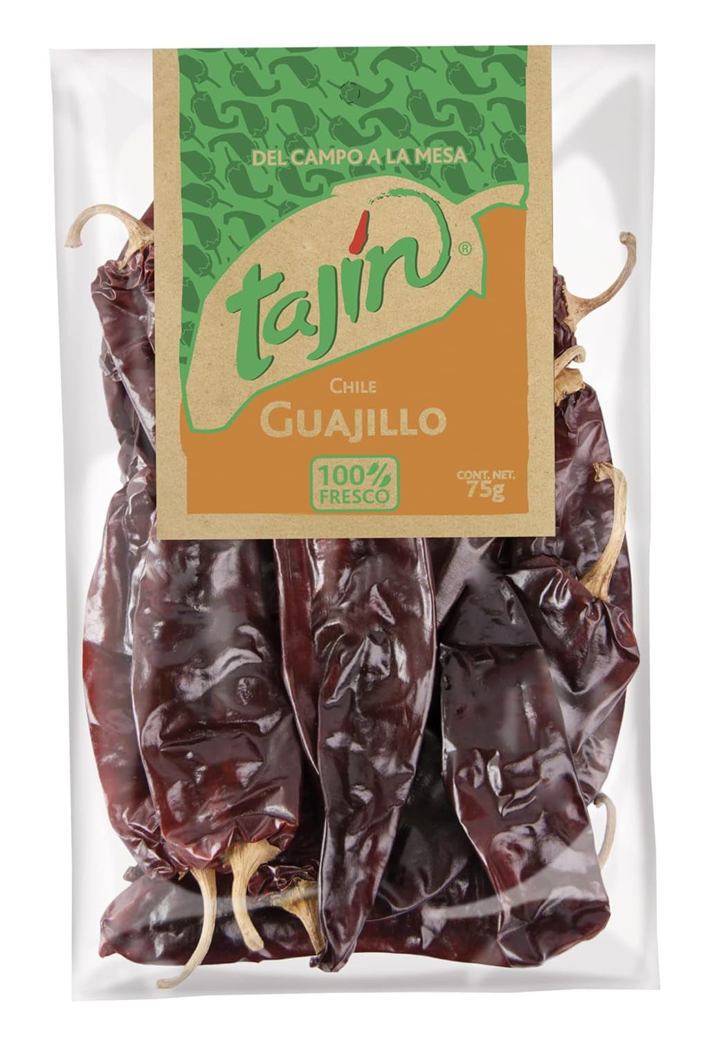 TAJIN Chili Guajillo – Getrocknete Ganze Guajillo-Chilischoten | Gewürz mexicains authentiques pour sauces et marinades – Würzig, Rauchig et Scharf, parfaits pour Gewürzmischungen et Tacos