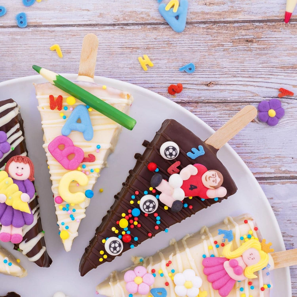 Günthart Backdecor 12 Joueurs de football et ballons de football en sucre, 21 grammes Naty Shop