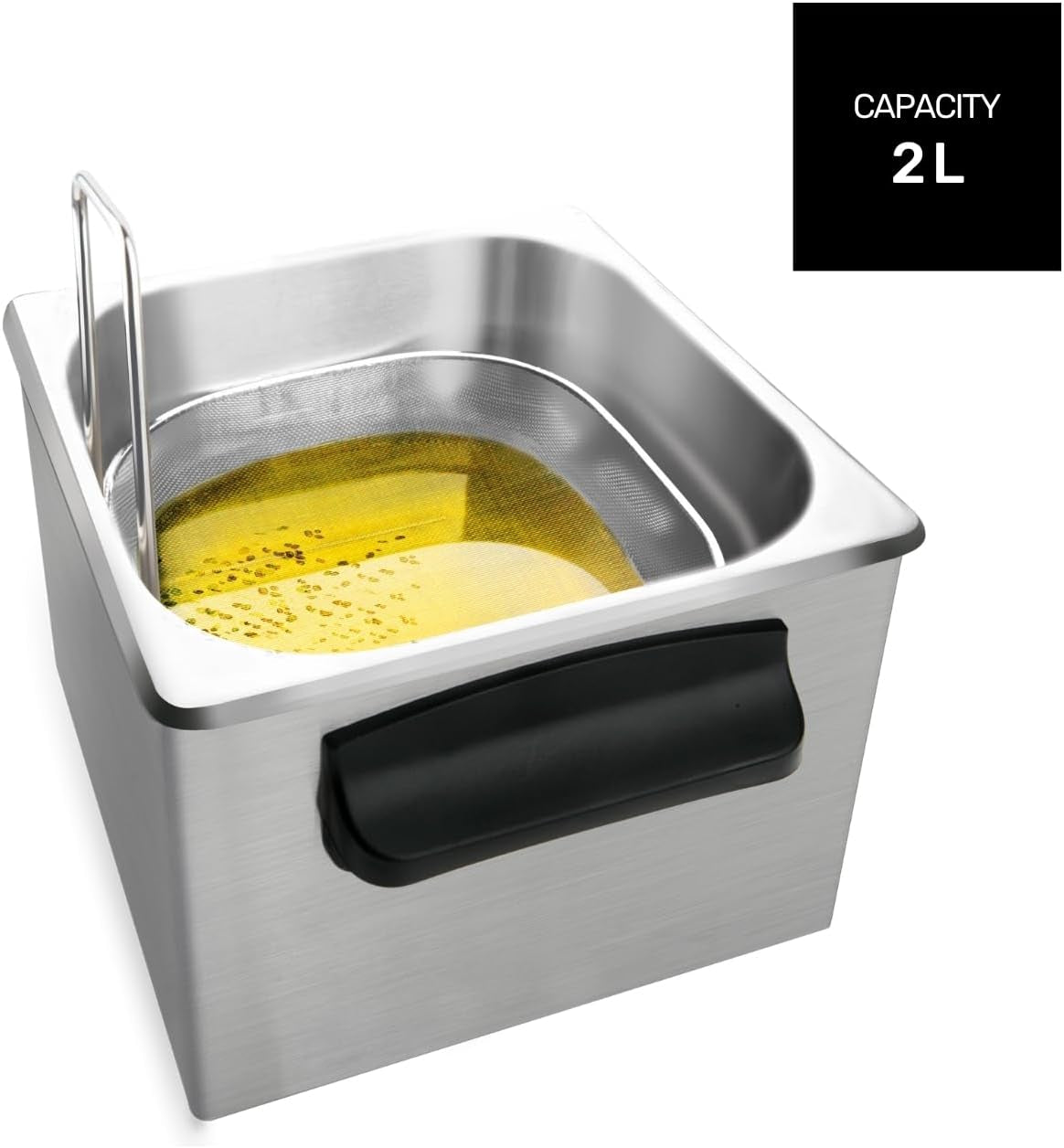 Taurus Professional 2 plus - Friteuse à huile, 2 litres, 1700 W, inox 18/8 Electroménager Naty Shop