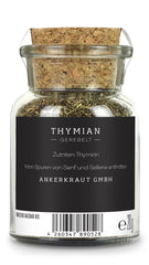 Ankerkraut Thym, gerebelt, méditerranéen Gewürz, 30g dans Korkenglas