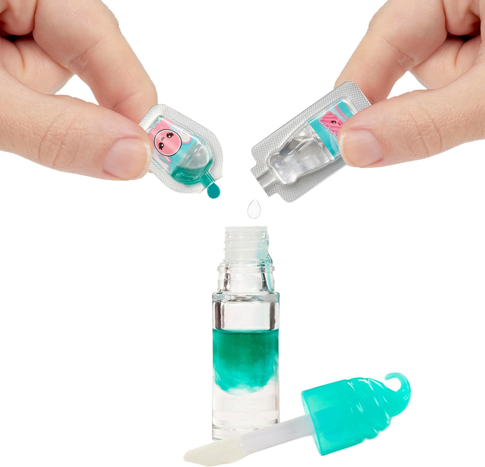 Yummiland Poupée de brillant à lèvres – Susie Sour Straw – Comprend un kit de brillant à lèvres DIY, adapté aux enfants de 4 ans et plus, série 2