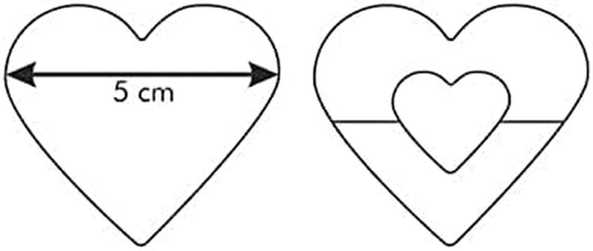 Boîte à biscuits en forme de cœur Tescoma Delicia, 5 cm