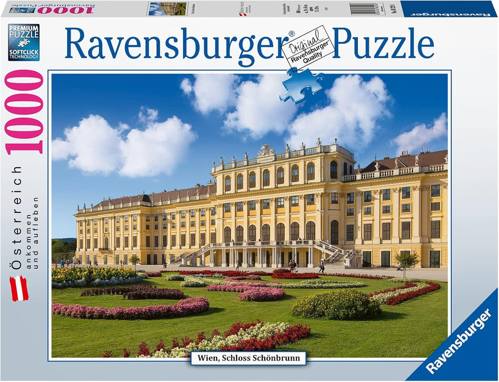 Ravensburger Puzzle 12000353 - Castelul Schönbrunn - puzzle jigsaw de 1000 de piese pentru adulți și copii de peste 14 ani, Puzzle Naty Shop Design vechi