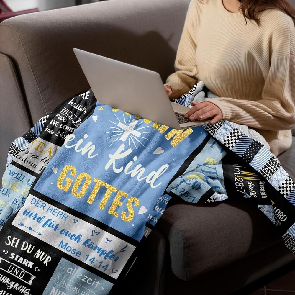 ZQYMM Cadeaux chrétiens pour femmes et hommes, cadeaux de baptême/confirmation pour filles/garçons, cadeaux inspirants/religieux, cadeaux spirituels catholiques, cadeaux d'anniversaire chrétien ZQYMM Lits et couvertures