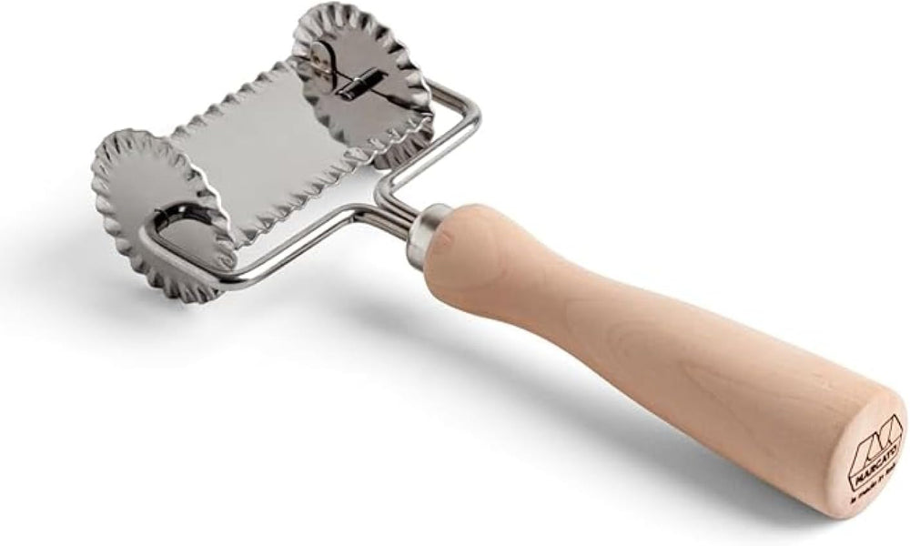 MARCATO emporte-pièce carré outil à gâteau dentelé en acier 6 cm coupe précise robuste Durable