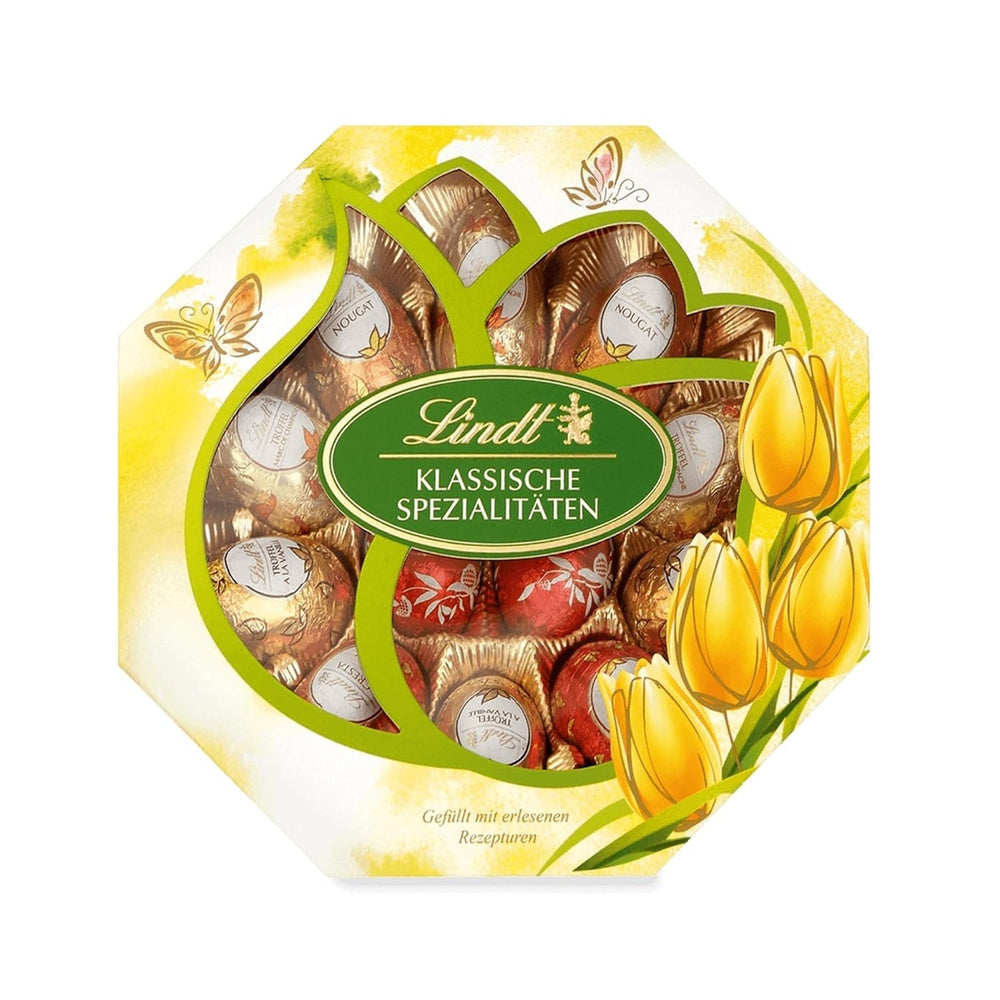 Ouă speciale Lindt & Sprüngli, casetă, diverse marimi Naty Shop Cutie de 216 grame