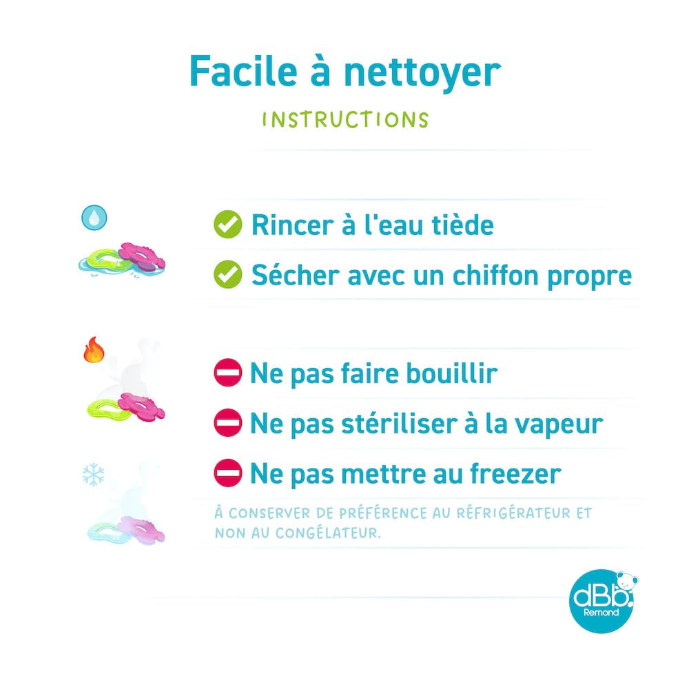Anneaux de dentition pour enfants Kühl, 740006, couleurs assorties