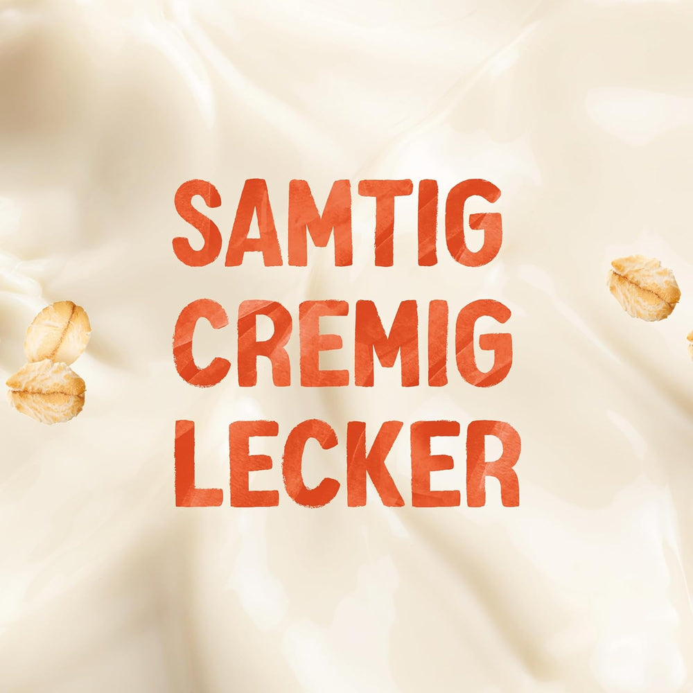 Alpro Haferdrink ohne Zucker – Milchalternative auf Haferbasis – Vegan et sans lactose – Riche en substances de ballast, calcium et vitamines – 8 x 1 L