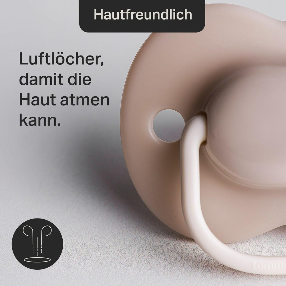 Tommee Tippee Anytime Suces, 0-6 mois, paquet de 6 sucettes symétriques, sans BPA