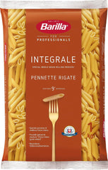 Pâtes complètes Barilla Pennette Rigate, paquet de 9 (9 x 1 kg)