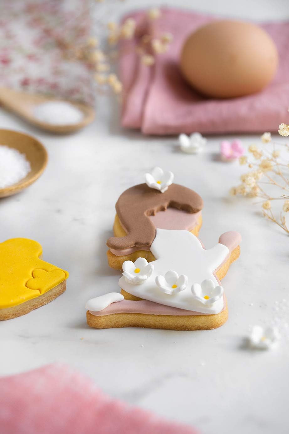 0803038 Boîte à biscuits Communion des filles 8,5 x 6 x 2 Î cm