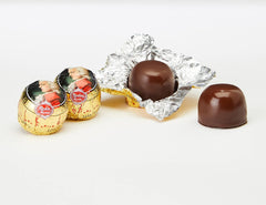 Mozart Baroque - Authentiques Boules De Nougat Au Massepain Au Chocolat Noir Mozart 12 Pièces 1 X 240g (Paquet De 5)