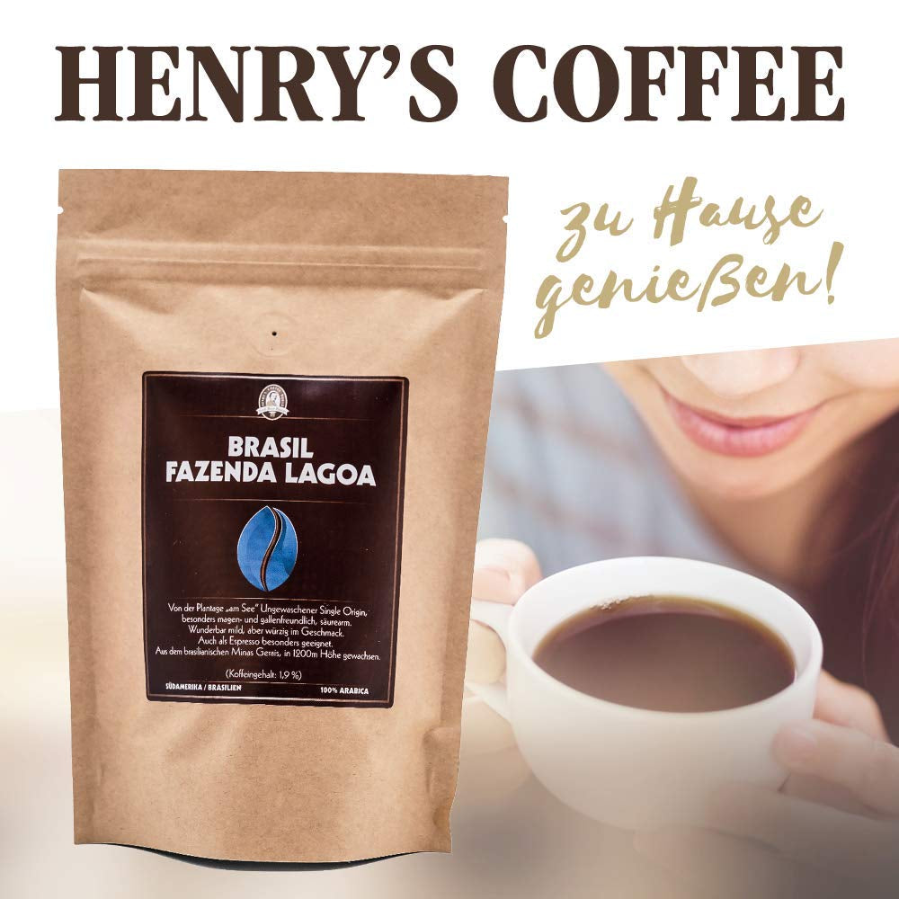 Café vert Henry Brasil Fazenda Lagoa 1000g