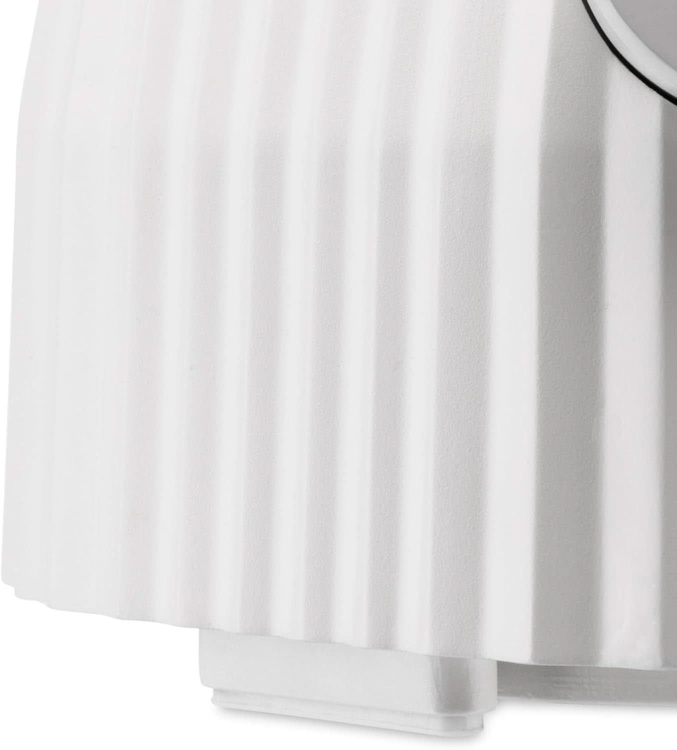 Alessi Plissé MDL09 W - Mixeur avec carafe graduée, résine thermoplastique, Cuisine Naty Shop