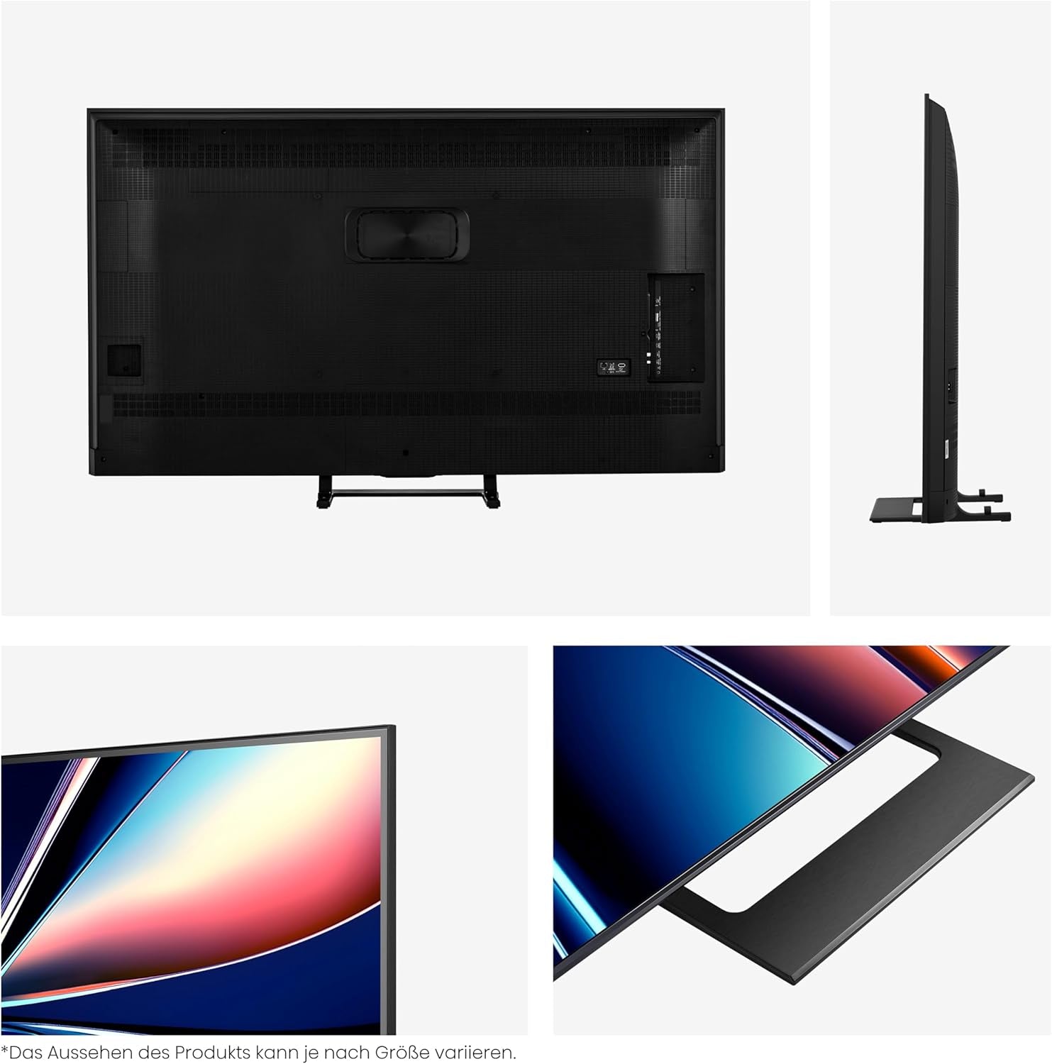 Televizor Hisense 55U7Q de 55 de inci, mini LED ULED 4K, Smart TV, motor Hi-View AI, mod de joc Pro la 144Hz, FreeSync Premium, subwoofer încorporat, Dolby Vision IQ Atmos, AirPlay, control vocal [2025]