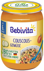 Menus A partir de 6 mois Couscous aux légumes Mère et Enfant Naty Shop 190 grammes Nouvelle recette