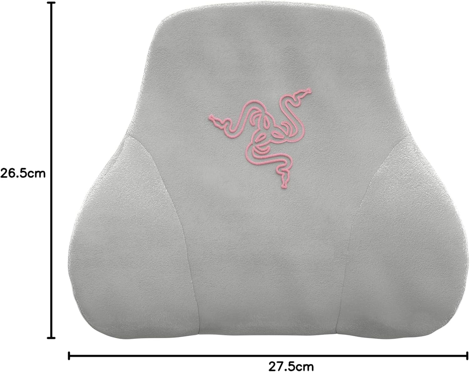 Coussin de tête Razer - Coussin de nuque et de tête pour chaises de jeu (conception ergonomique, mousse à mémoire de forme, housse en velours noir doux) Quartz Naty Shop Oreillers standard